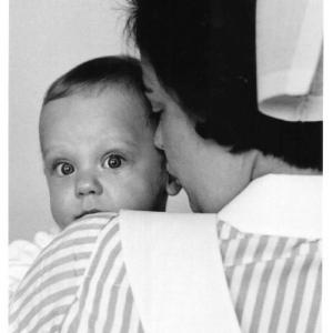 A nurse with a baby
