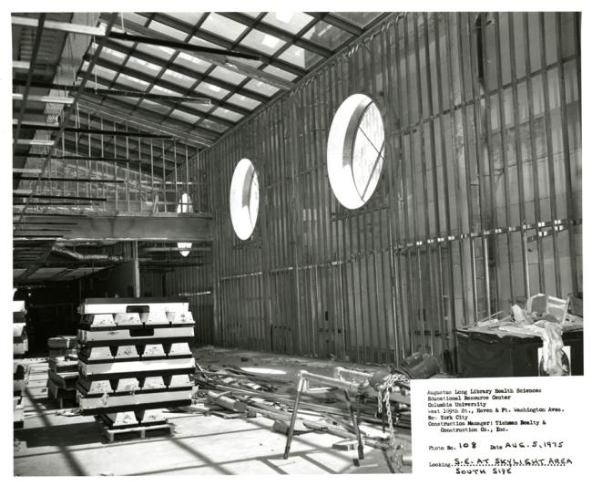 Hammer Building, LL1 under construction