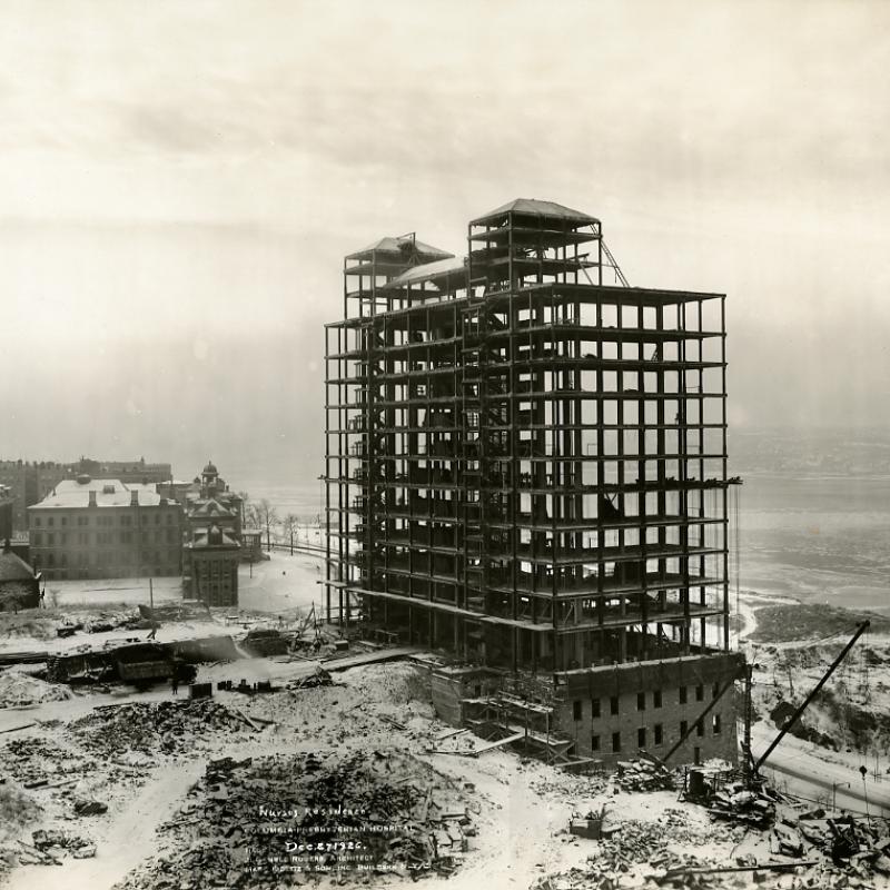 Anna Maxwell Hall, future home of the Columbia University School of Nursing, Dec. 27, 1926